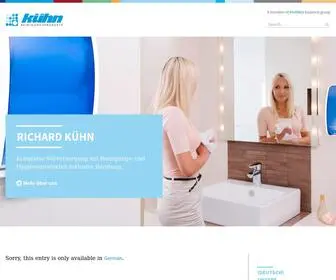 Richard-Kuehn.de(Reinigungs- und Hygienesysteme) Screenshot