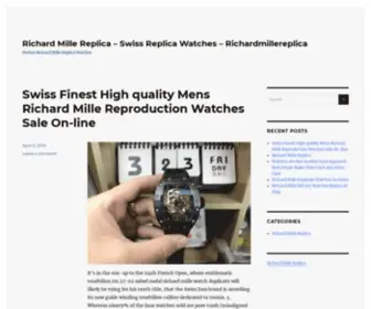 Richard-Mille-Replica.com(Richard Mille Replica) Screenshot