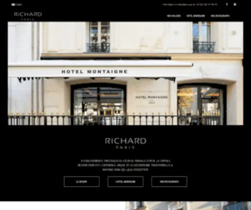 Richard-Paris.com(Richard Paris) Screenshot