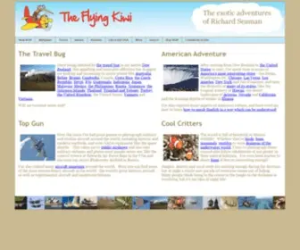 Richard-Seaman.com(Flying Kiwi) Screenshot