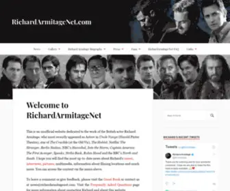 Richardarmitagenet.com(Richard Armitage) Screenshot