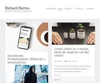 Richardbarros.com.br(Richard Barros) Screenshot