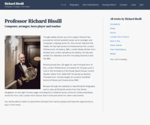 Richardbissill.com(Richard Bissill) Screenshot