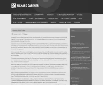 Richardcapener.com(RICHARD CAPENER) Screenshot