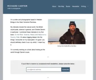 Richardcarter.com(Writer & photographer) Screenshot