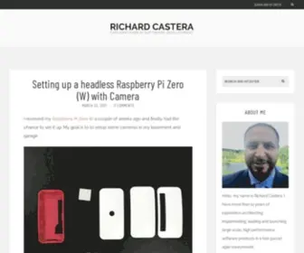Richardcastera.com(Richard Castera) Screenshot