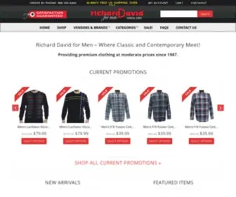 Richarddavidformen.com(Richard David for Men) Screenshot