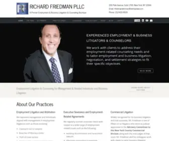 Richardfriedmanlaw.com(Richard Friedman PLLC) Screenshot