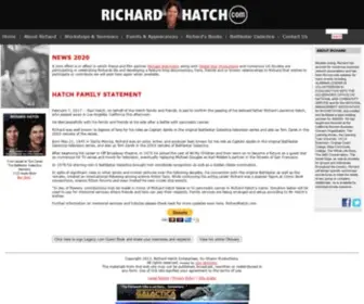 Richardhatch.com(Actor) Screenshot