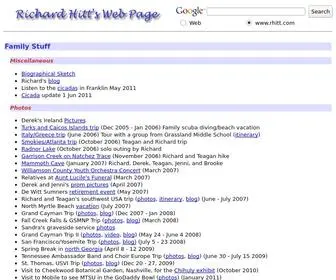 Richardhitt.com(Richard Hitt's Personal Page) Screenshot