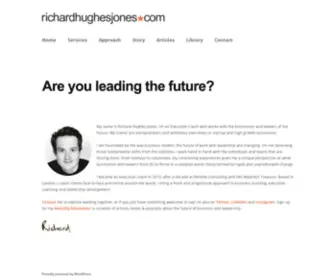 Richardhughesjones.com(Executive Coach) Screenshot