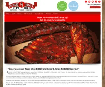 Richardjonespitbbq.com(Richard Jones Pit BBQ Catering) Screenshot