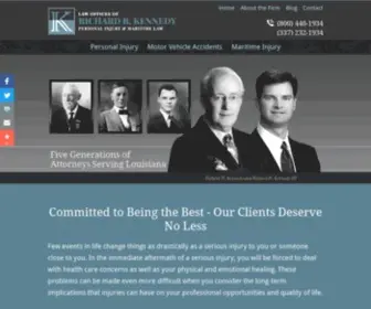 Richardkennedy.com(Injury Attorneys) Screenshot