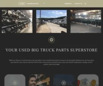 Richardkernstruckparts.com(Big Truck Parts Super Store) Screenshot