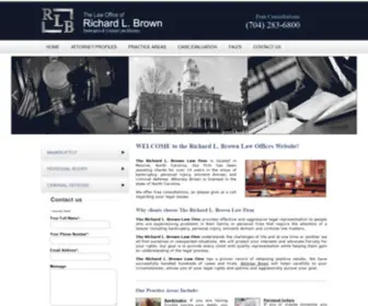 Richardlbrownlaw.com(Monroe Bankruptcy Law Attorney) Screenshot