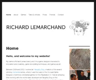 Richardlemarchand.com(RichardLemarchand) Screenshot