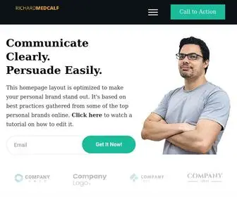 Richardmedcalf.com(Coaching for high achievers) Screenshot