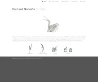 Richardrobertsbronzes.com(Richard Roberts) Screenshot