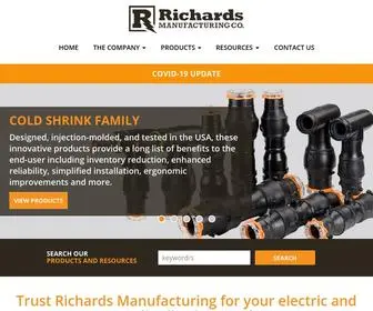 Richards-MFG.com(Richards Manufacturing) Screenshot