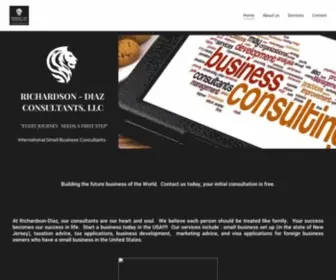 Richardson-Diaz.com(Richardson-Diaz Consultants, LLC) Screenshot