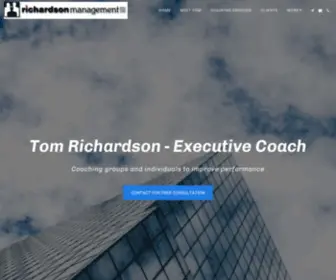 Richardsonmanagement.com.au(Tom Richardson) Screenshot