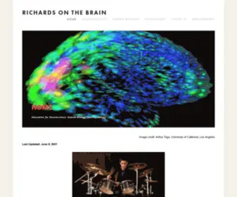 Richardsonthebrain.com(Richards on the Brain) Screenshot
