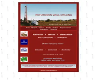 Richardsonwelldrilling.com(Richardson Well Drilling) Screenshot