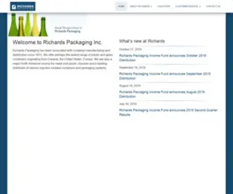 Richardspackaging.com(Richards Packaging) Screenshot