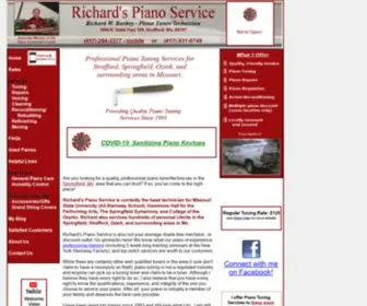 Richardspianoservice.com(Richard's Piano Service) Screenshot