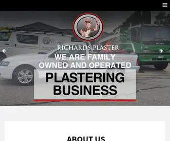 Richardsplaster.com.au(RICHARDS PLASTER) Screenshot