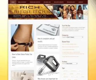 Richbitchitch.com(Rich bitch) Screenshot
