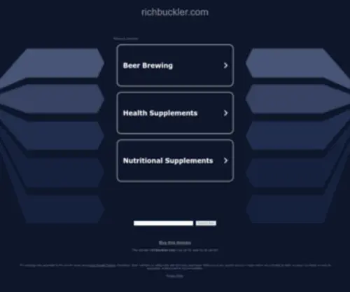 Richbuckler.com(Comic book art) Screenshot