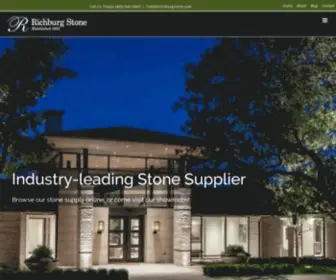 Richburgstone.com(Richburg Stone) Screenshot