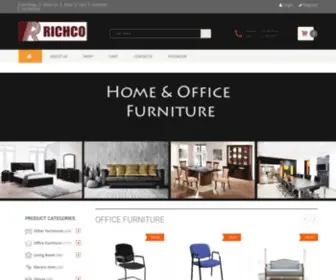 Richcofurniture.com(Front Page) Screenshot