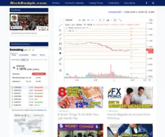 Richdadph.com(RichDadph Forex Trading Hub Philippines) Screenshot