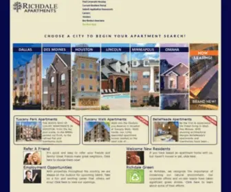 Richdale.com(Richdale Apartments) Screenshot