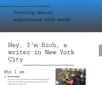 Richdolanwrites.com(Rich Dolan) Screenshot