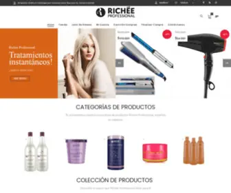 Richeeprofessional.cl(Cuidado Profesional para tu Cabello) Screenshot