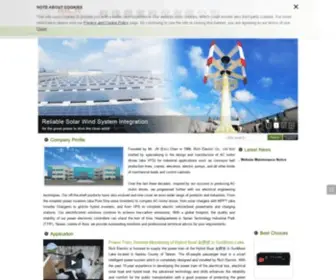 Richelectric.com.tw(Rich Electric) Screenshot