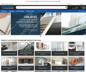 Richelieuglazingsupplies.com(The market leader in specialty hardware products) Screenshot