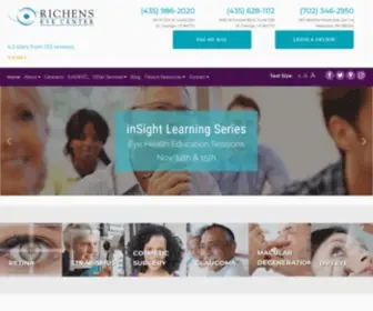 Richenseyecenter.com(Richens Eye Center) Screenshot
