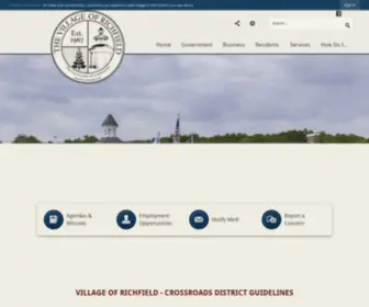 Richfieldvillageohio.org(Richfield, OH) Screenshot