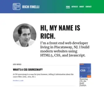 Richfinelli.com(Front End Development Blog) Screenshot