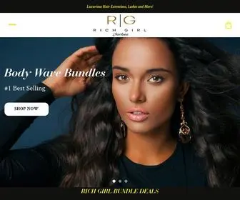 Richgirlinches.com(Rich Girl Inches) Screenshot