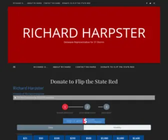 Richharpster.com(Delaware Representative for 31 District) Screenshot