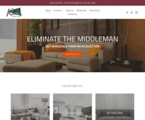 Richicollection.com(Richi Collection) Screenshot