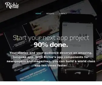 Richie.fi(The best mobile apps for news and audio) Screenshot