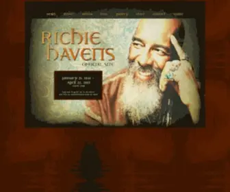 Richiehavens.com(RICHIE HAVENS) Screenshot