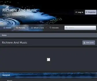 Richiere.com(Richiere And Music) Screenshot