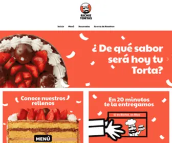 Richietortas.com(Richie Tortas Venezuela) Screenshot